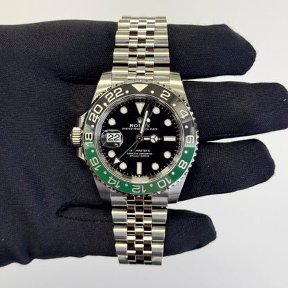 Rolex GMT-Master II 40mm Black Dial Watch Ref# 126720VTNR - Happy Jewelers Fine Jewelry Lifetime Warranty