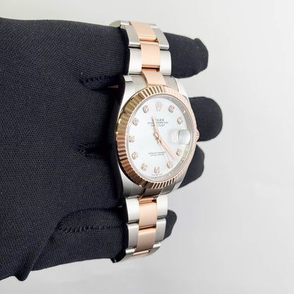 Rolex Datejust 41mm MOP Dial Watch Ref# 126331