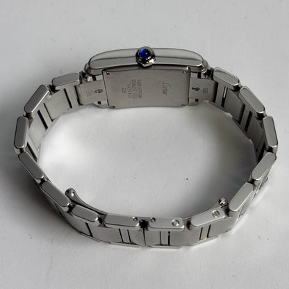 Cartier Tank 25mm White Dial Watch Ref# W51011Q3