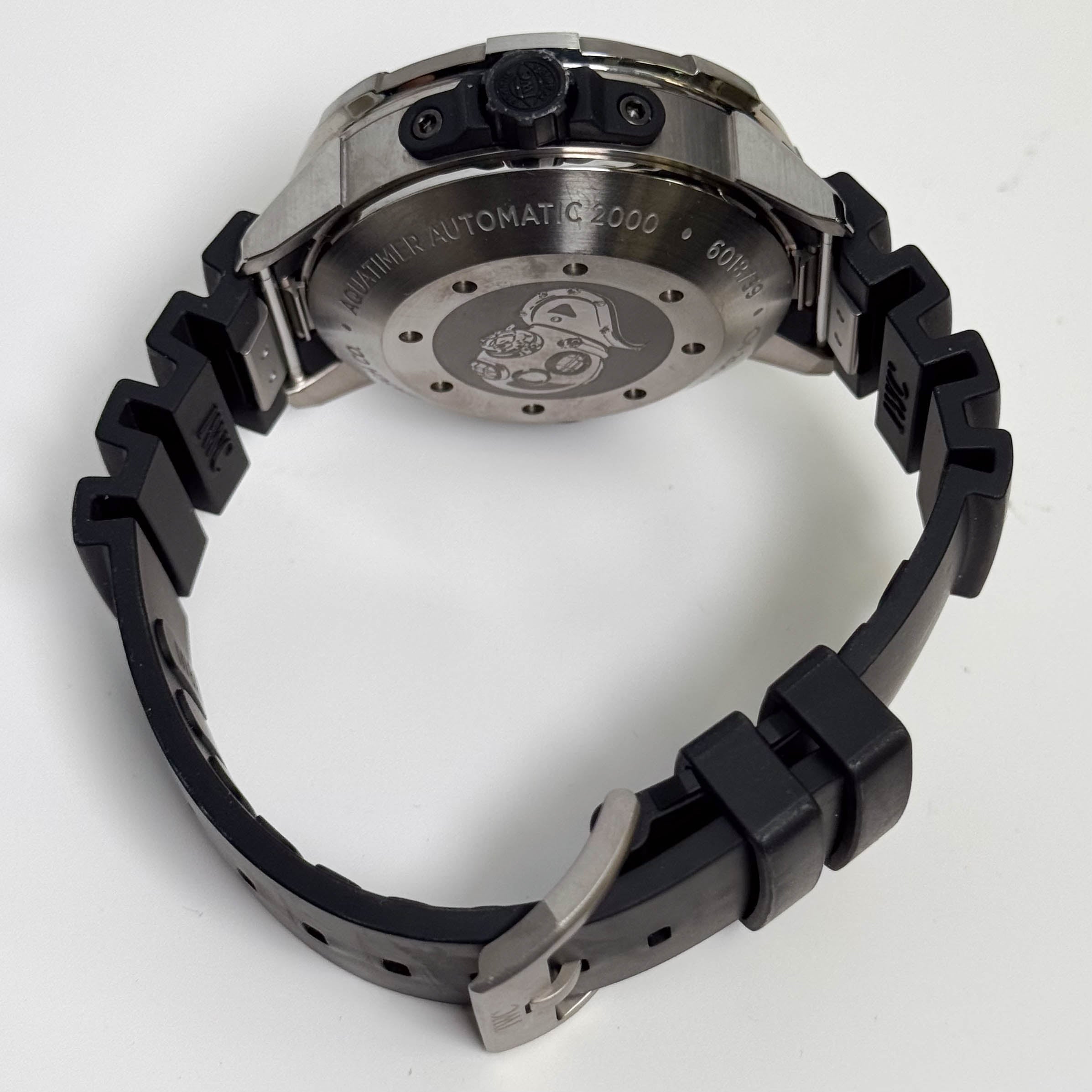 IWC Aquatimer 46mm Black Dial Watch Ref# IW358001 - Happy Jewelers Fine Jewelry Lifetime Warranty