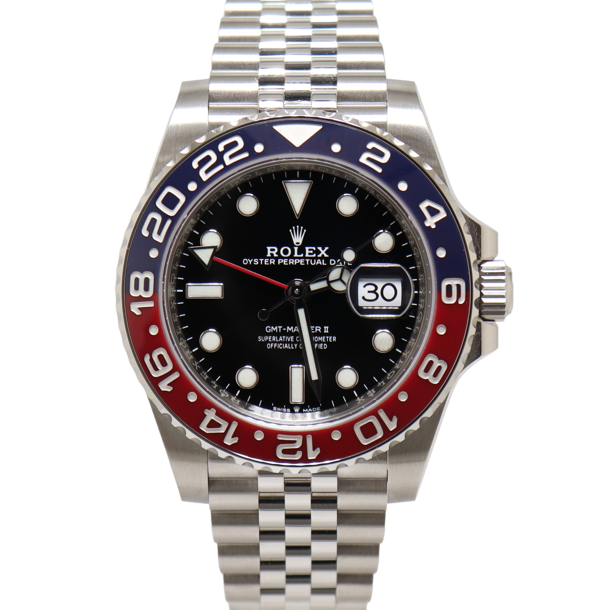Rolex GMT-Master II 40mm Black Dial Watch Ref# 126710BLRO - Happy Jewelers Fine Jewelry Lifetime Warranty