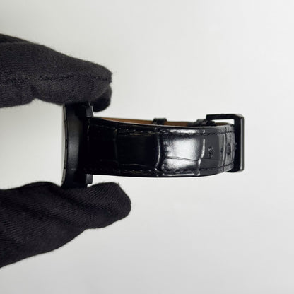 Bvlgari Carbongold 40mm Black Dial Watch Ref# BB40CL
