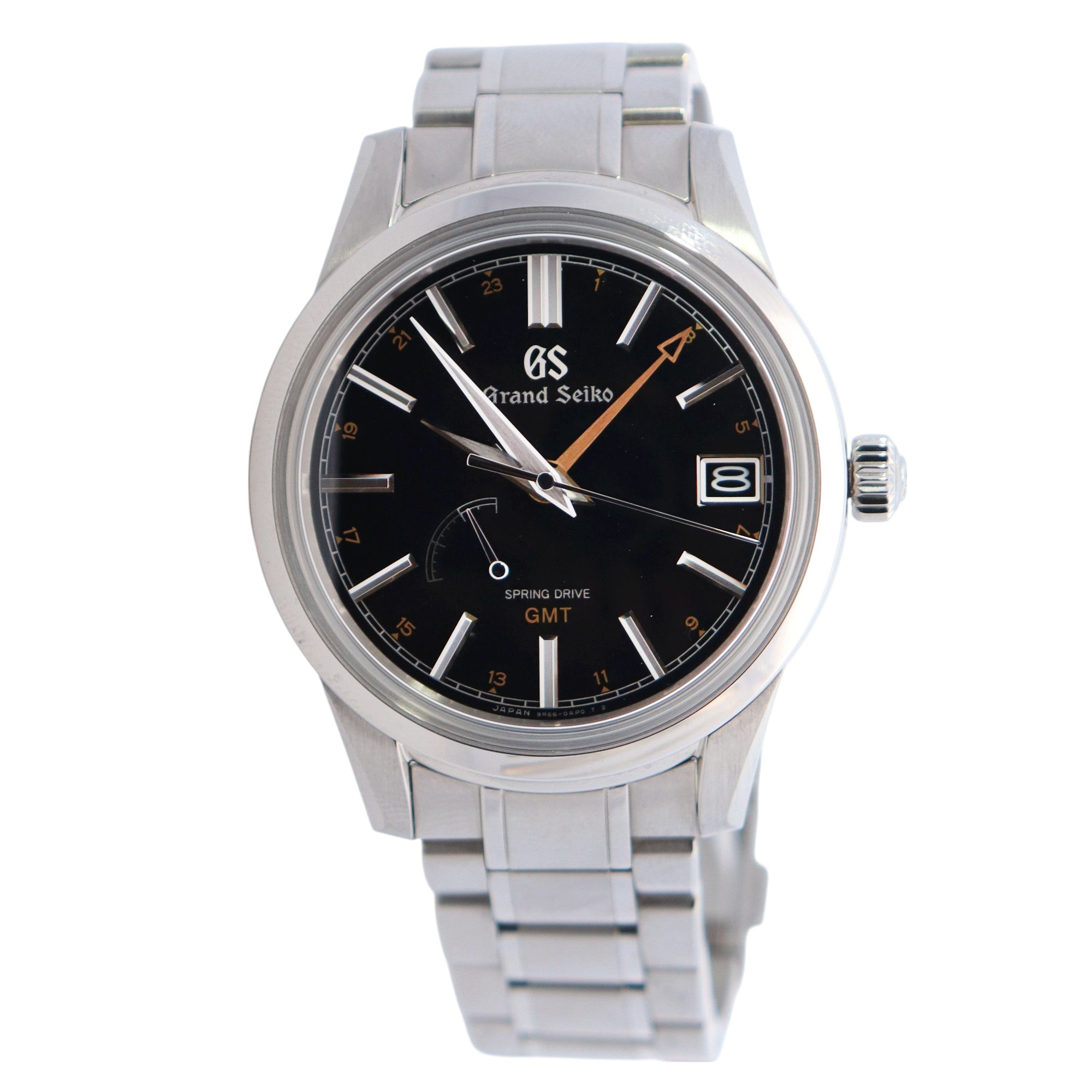 Grand Seiko Spring Drive 40mm Black Dial Ref# SBGE271 - Happy Jewelers Fine Jewelry Lifetime Warranty
