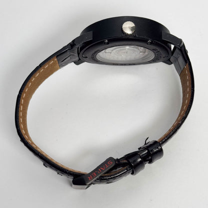 Bvlgari Carbongold 40mm Black Dial Watch Ref# BB40CL