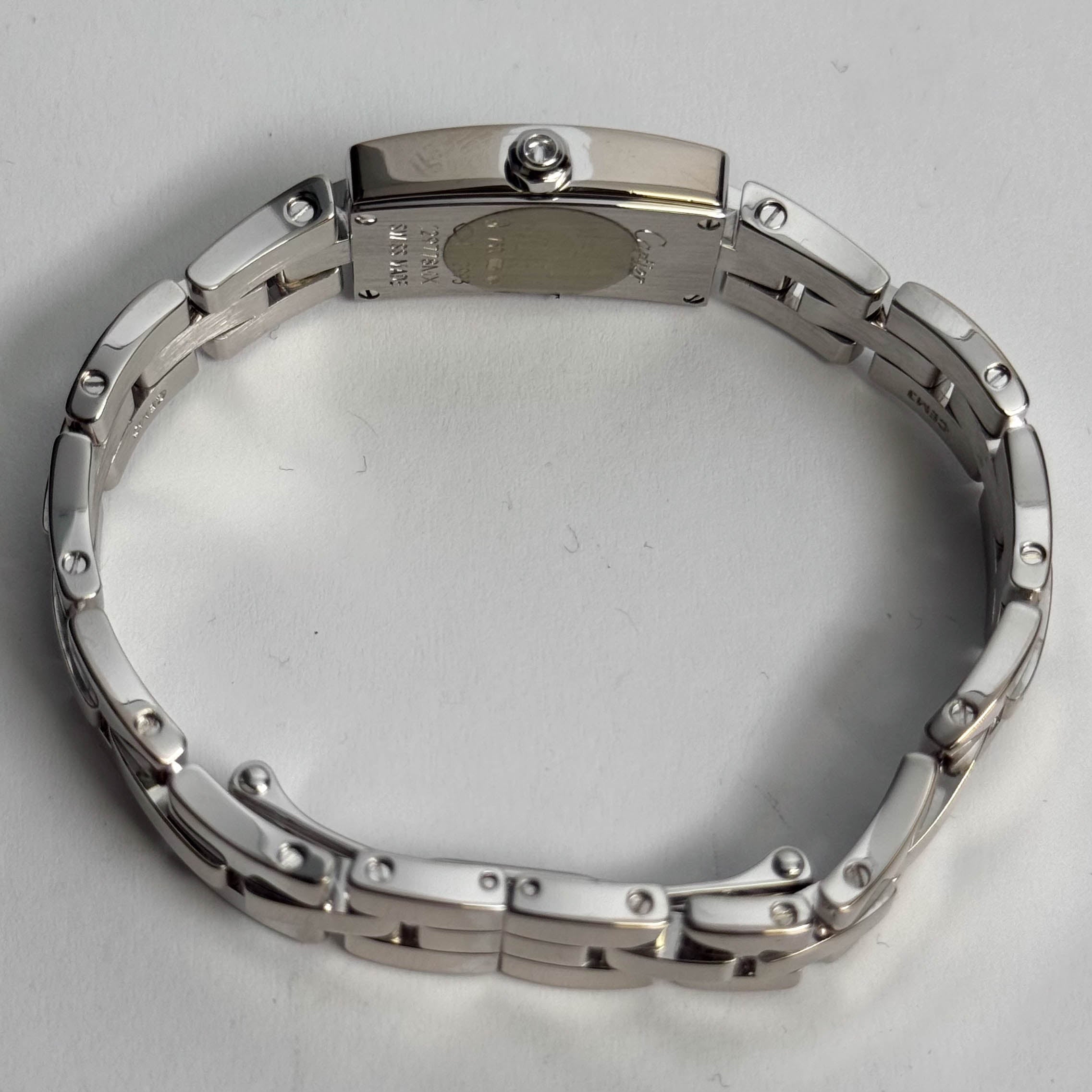 Cartier Ballerine 23x14mm Silver Dial Watch Ref# WG40033J