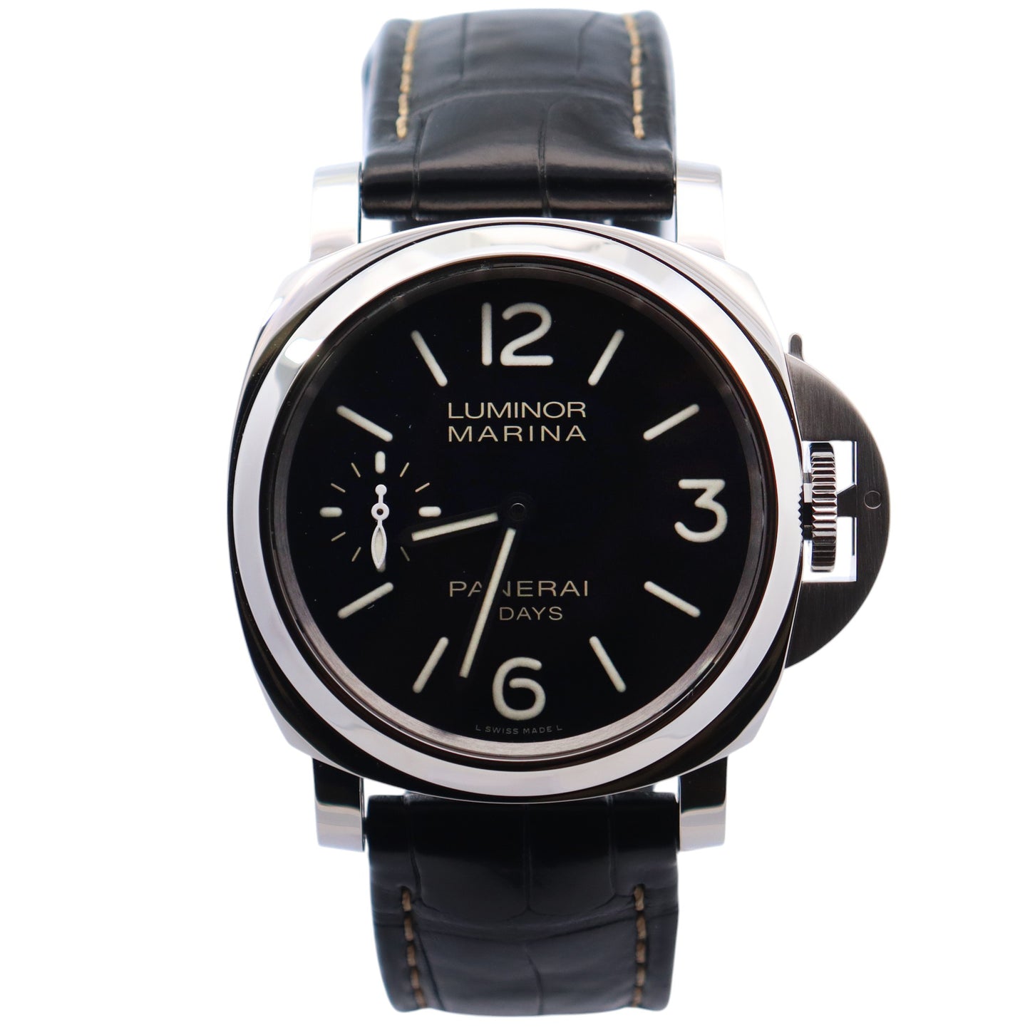 Panerai Luminor 44mm Black Dial Ref# PAM00510