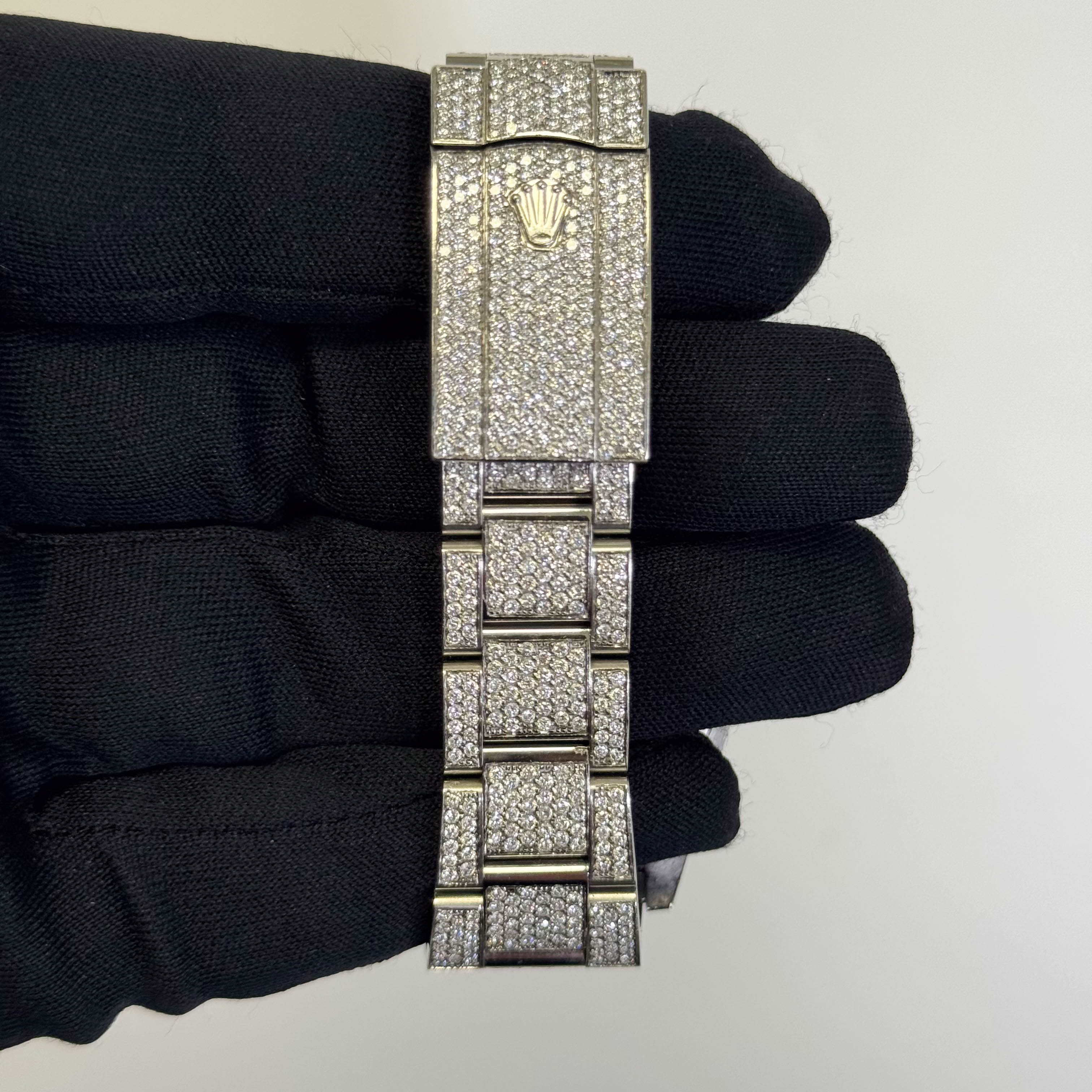 Rolex Datejust 41mm Pave Dial Watch Ref# 126300
