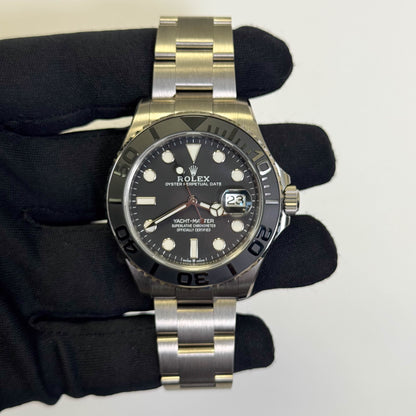 Rolex Yacht-Master 42mm Black Dial Watch Ref# 226627