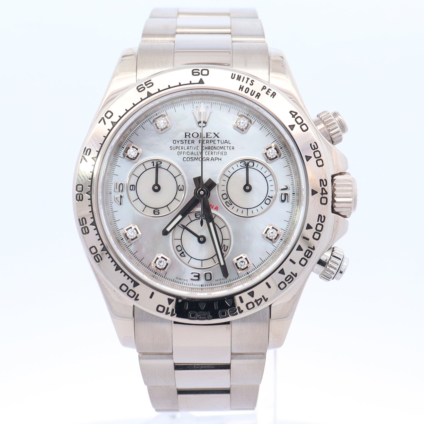 Rolex Daytona 40mm MOP Dial Ref# 116509