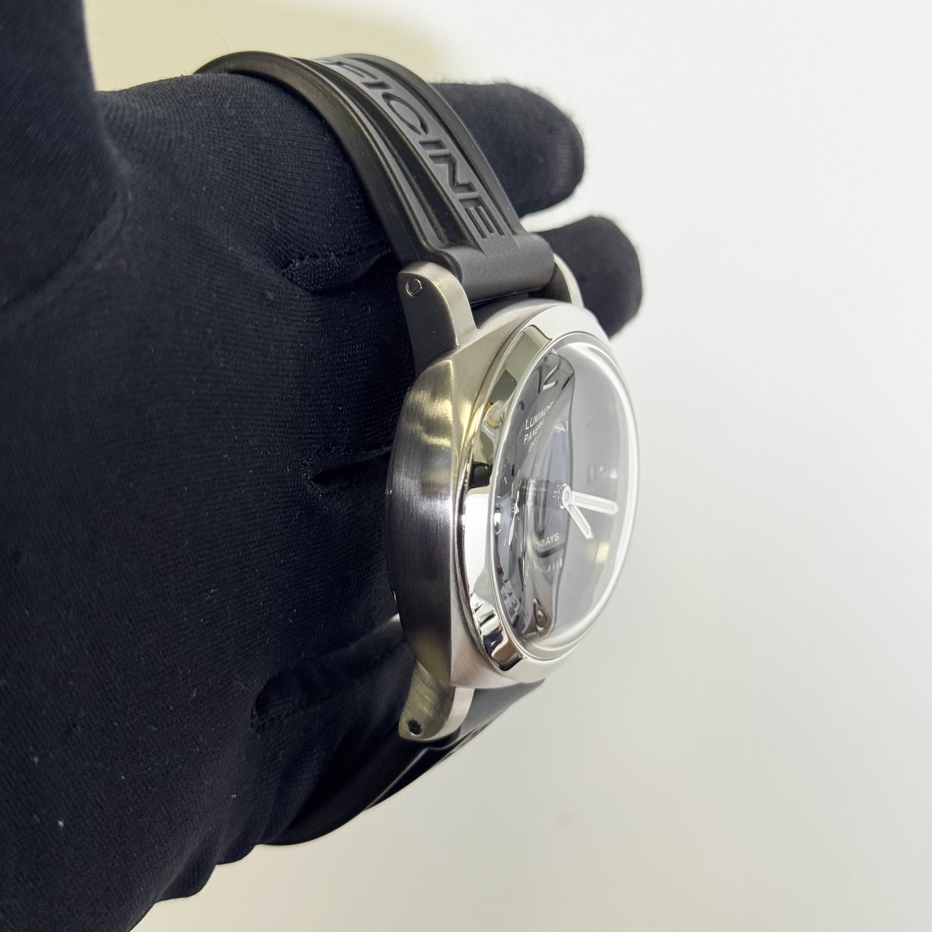 Panerai Luminor 44mm Black Dial Watch Ref# PAM00233 - Happy Jewelers Fine Jewelry Lifetime Warranty
