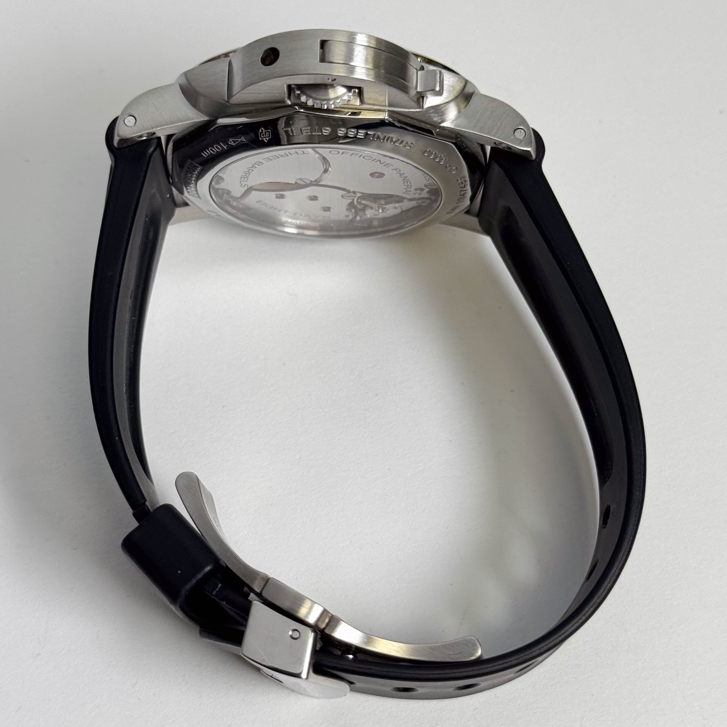 Panerai Luminor 44mm Black Dial Watch Ref# PAM00233 - Happy Jewelers Fine Jewelry Lifetime Warranty