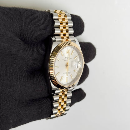 Rolex Datejust 41mm Silver Dial Watch Ref# 126333 - Happy Jewelers Fine Jewelry Lifetime Warranty