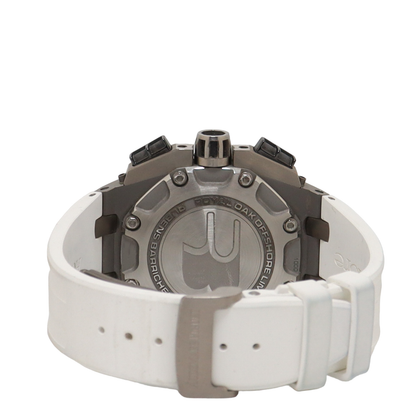 Audemars Piguet Royal Oak Stainless Steel 44mm White & Black Chronograph Dial Watch Reference#: 26078IO.OO.D001VS.01 - Happy Jewelers Fine Jewelry Lifetime Warranty