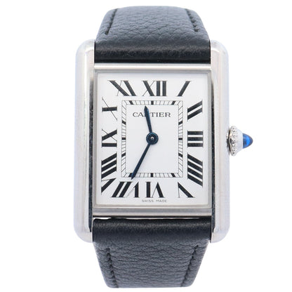 Cartier Tank 20mm White Dial Watch Ref# WSTA0042 - Happy Jewelers Fine Jewelry Lifetime Warranty