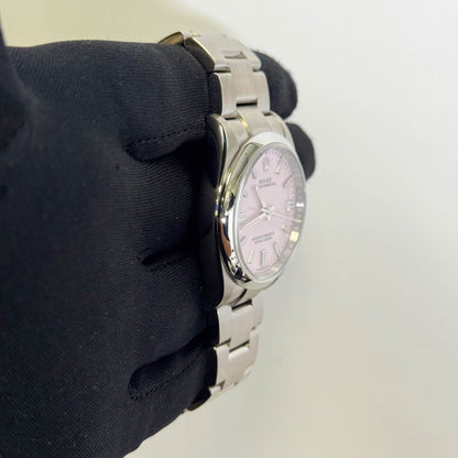 Rolex Oyster Perpetual 36mm Pink Dial Watch Ref# 126000 - Happy Jewelers Fine Jewelry Lifetime Warranty