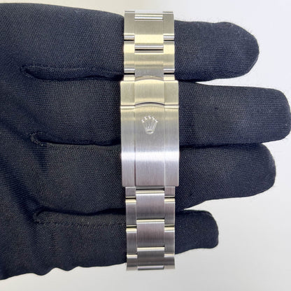 Rolex Oyster Perpetual 36mm Pink Dial Watch Ref# 126000 - Happy Jewelers Fine Jewelry Lifetime Warranty