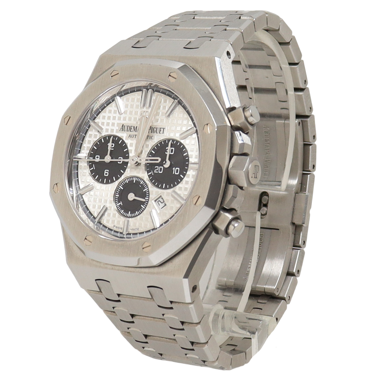 Load image into Gallery viewer, Audemars Piguet Royal Oak Stainless Steel 41mm White Chronograph Dial Watch Reference#: 26331ST.OO.1220ST.03 - Happy Jewelers Fine Jewelry Lifetime Warranty
