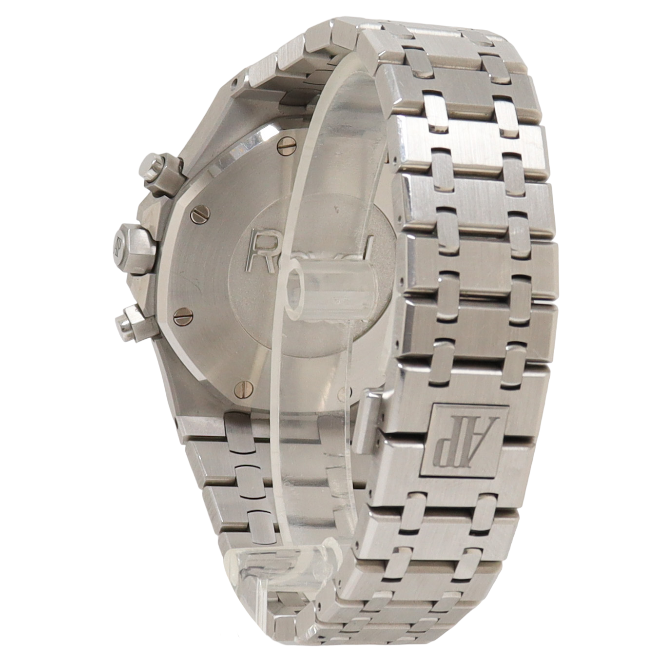 Audemars Piguet Royal Oak Stainless Steel 41mm White Chronograph Dial Watch Reference#: 26331ST.OO.1220ST.03 - Happy Jewelers Fine Jewelry Lifetime Warranty