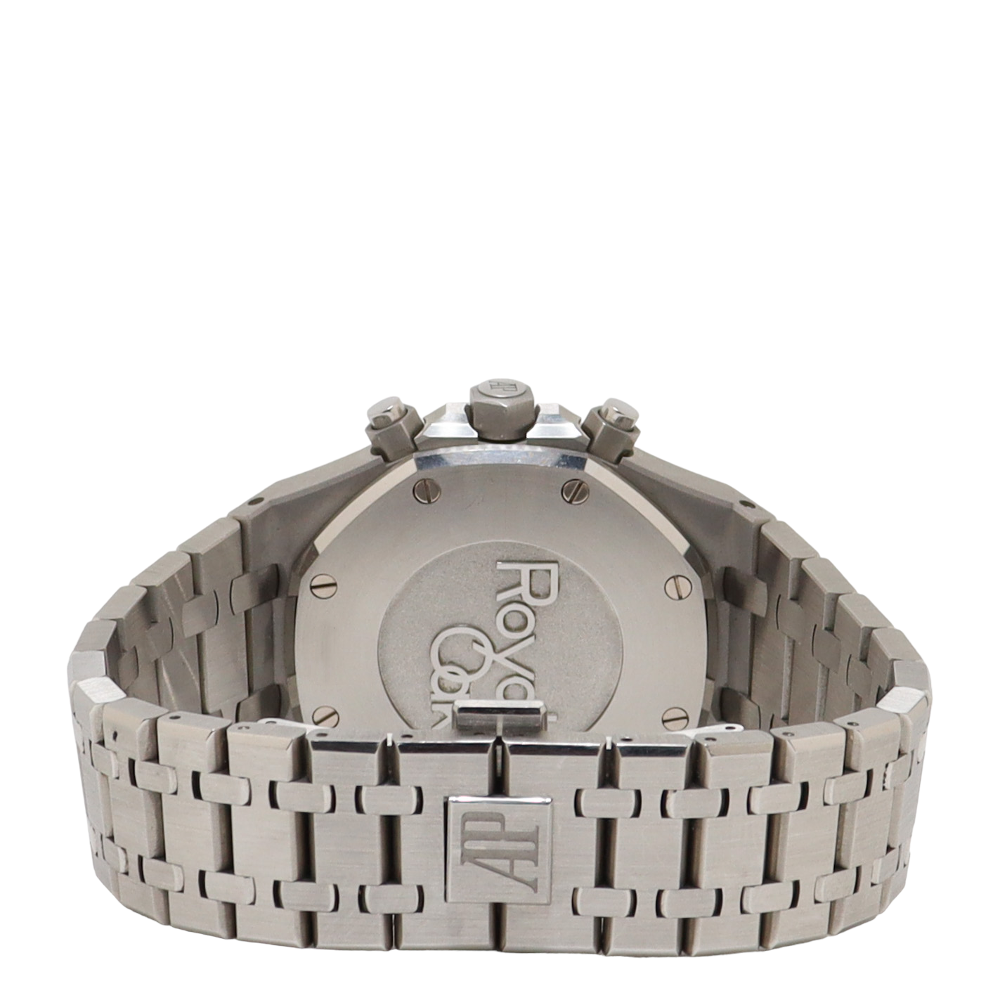 Audemars Piguet Royal Oak Stainless Steel 41mm White Chronograph Dial Watch Reference#: 26331ST.OO.1220ST.03 - Happy Jewelers Fine Jewelry Lifetime Warranty