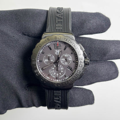 Tag Heuer Formula One 42mm Black Dial Watch Ref# CAU1114.FT6024 - Happy Jewelers Fine Jewelry Lifetime Warranty