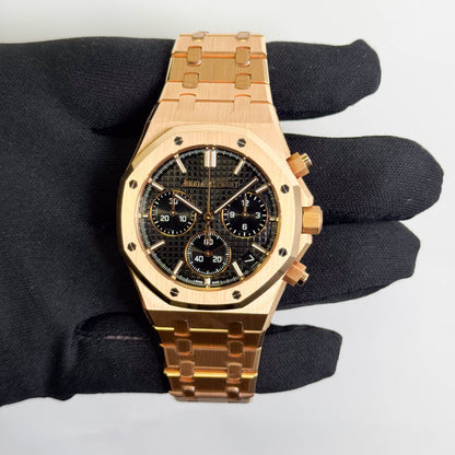 Audemars Piguet Royal Oak 41mm Black Dial Watch Ref# 26240OR.OO.1320OR.02