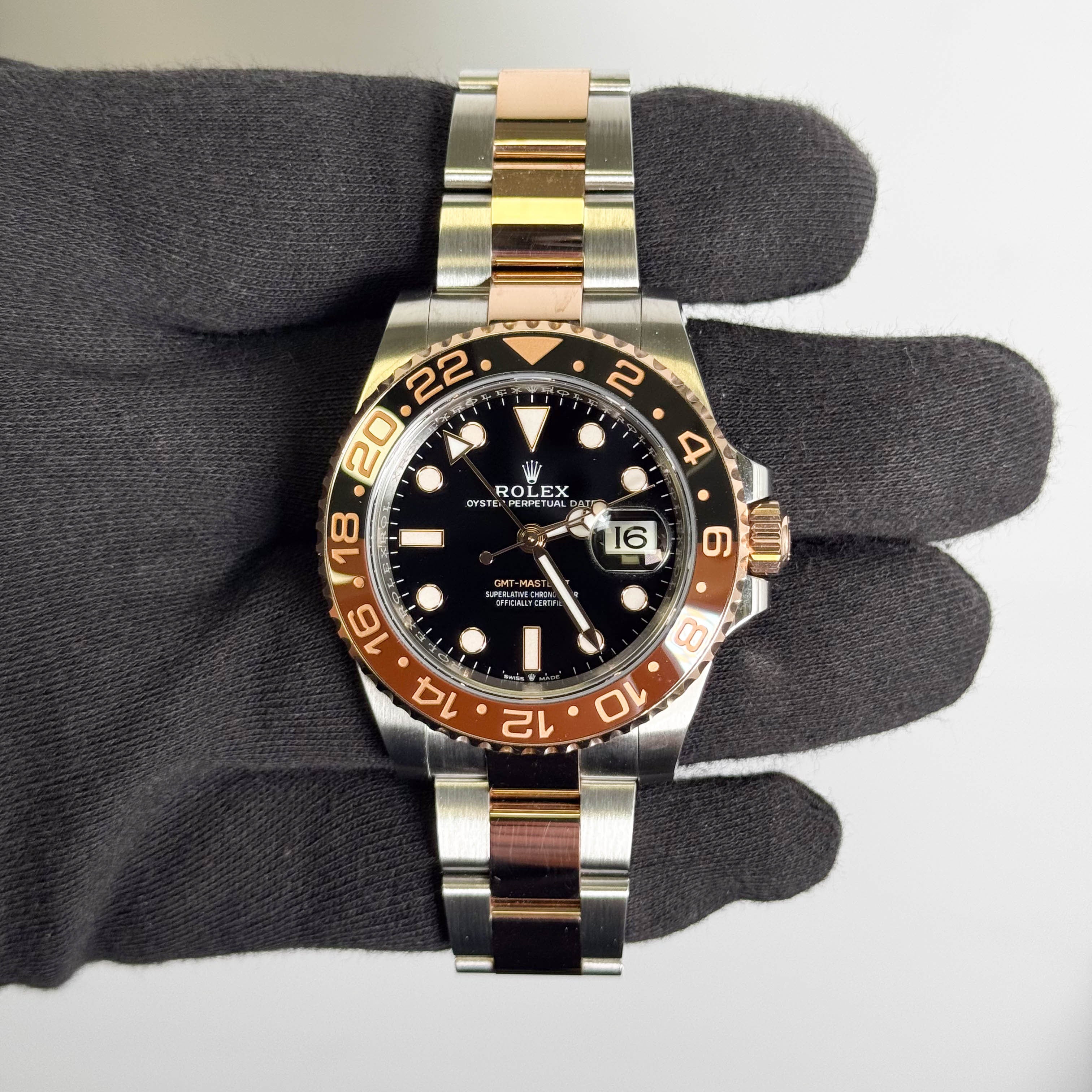Rolex GMT-Master II 40mm Black Dial Watch Ref# 126711CHNR