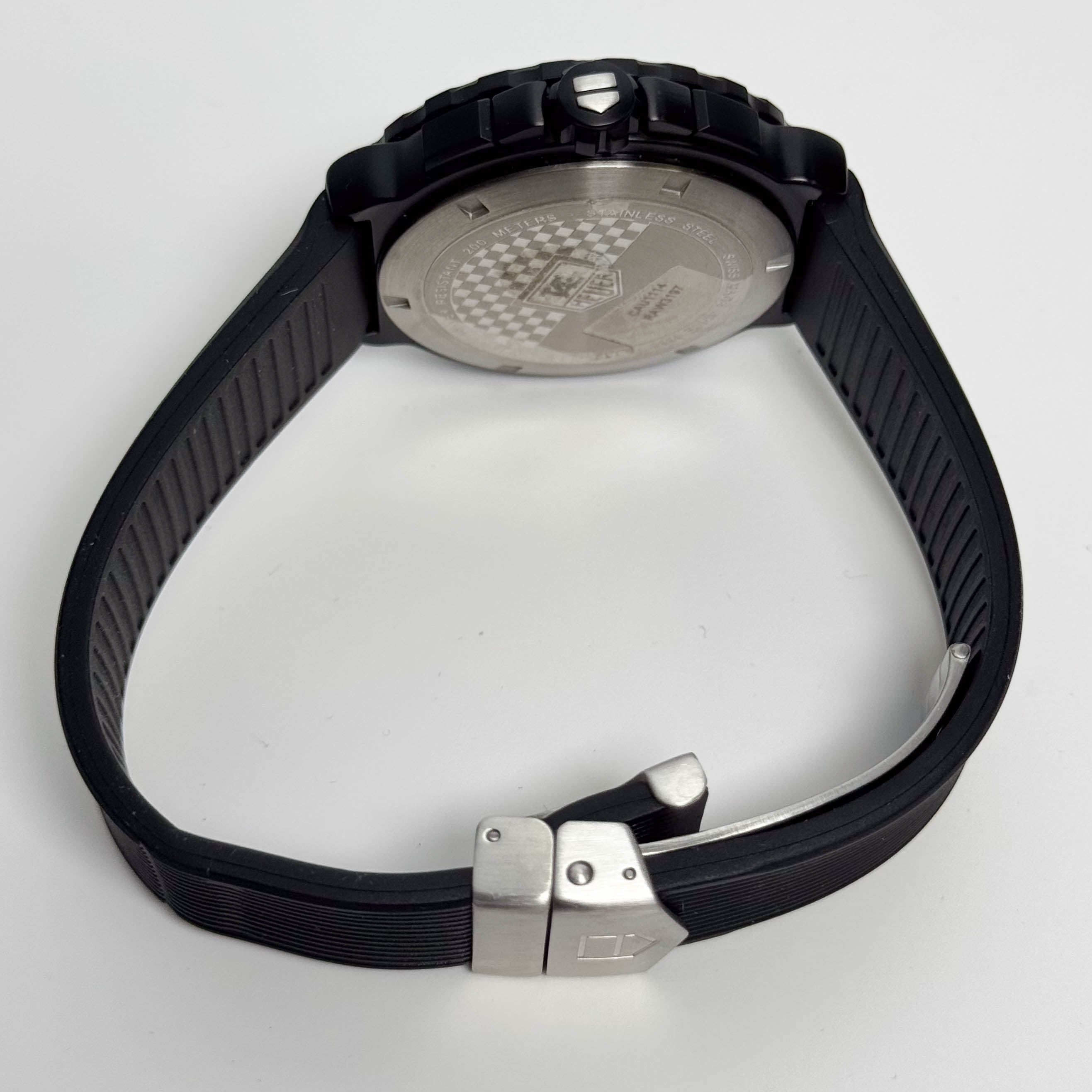 Tag Heuer Formula One 42mm Black Dial Watch Ref# CAU1114.FT6024 - Happy Jewelers Fine Jewelry Lifetime Warranty