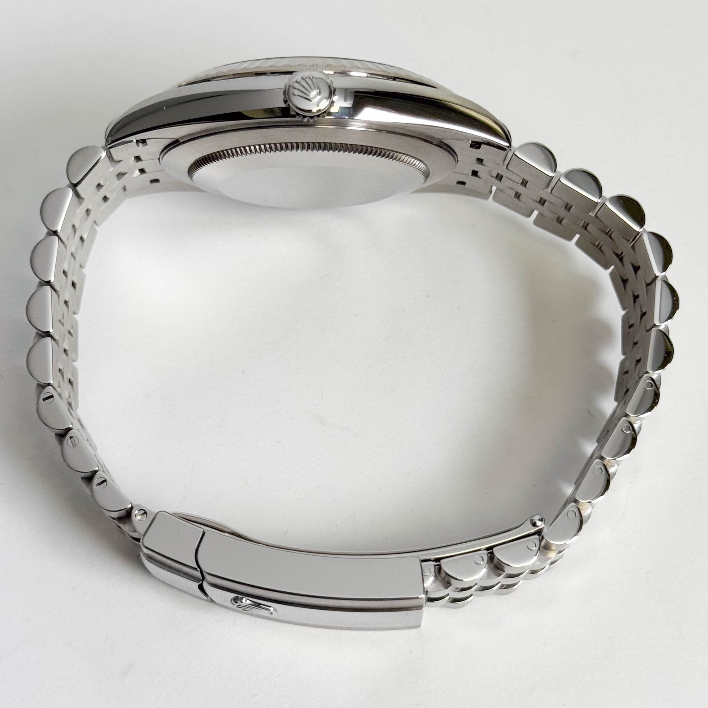 Rolex Datejust 41mm White Dial Watch Ref# 126334 - Happy Jewelers Fine Jewelry Lifetime Warranty