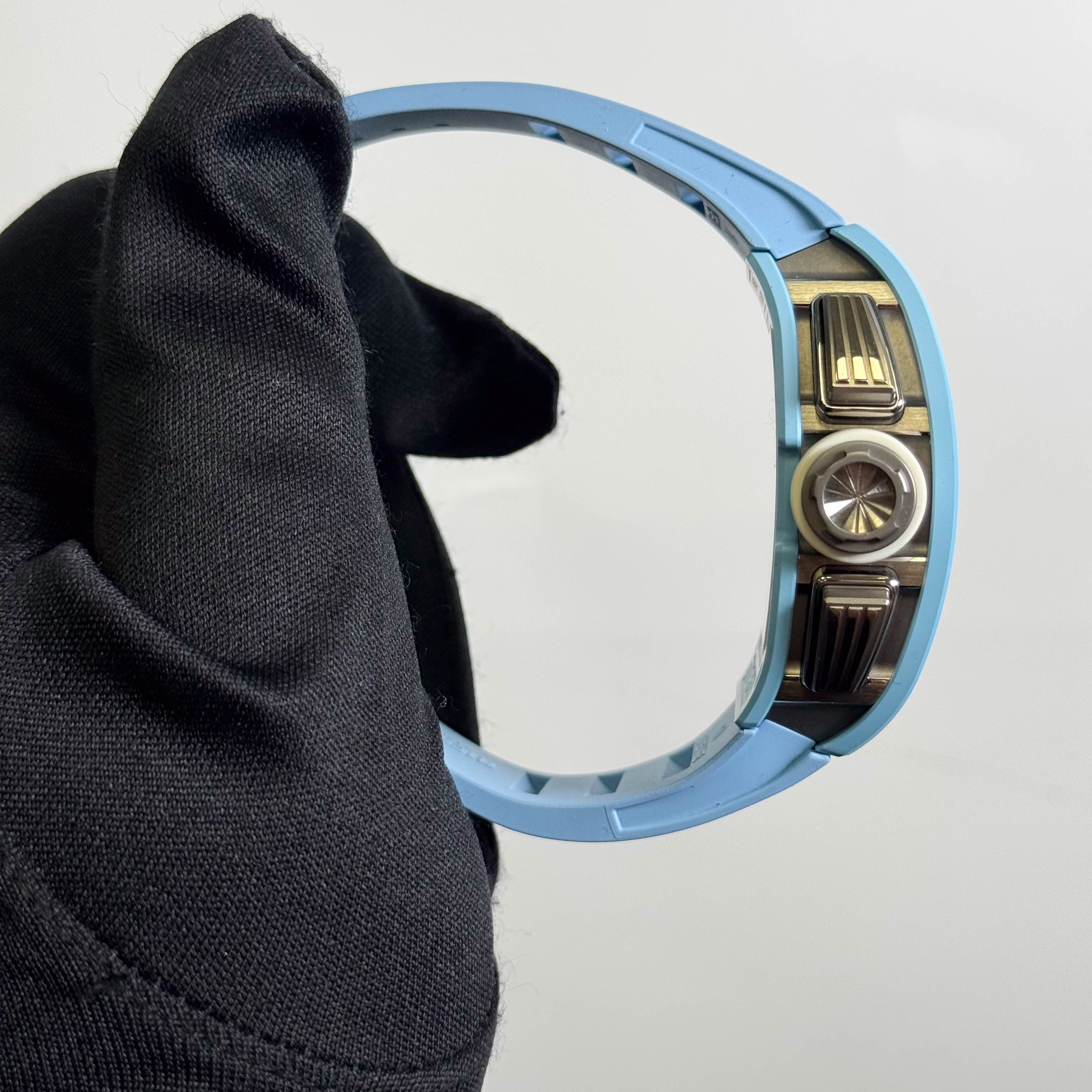 Richard Mille RM011 Blue Ceramic 42mm Openwork Dial Watch Ref# RM011 - Happy Jewelers Fine Jewelry Lifetime Warranty