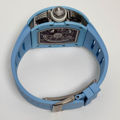 Richard Mille RM011 Blue Ceramic 42mm Openwork Dial Watch Ref# RM011 - Happy Jewelers Fine Jewelry Lifetime Warranty