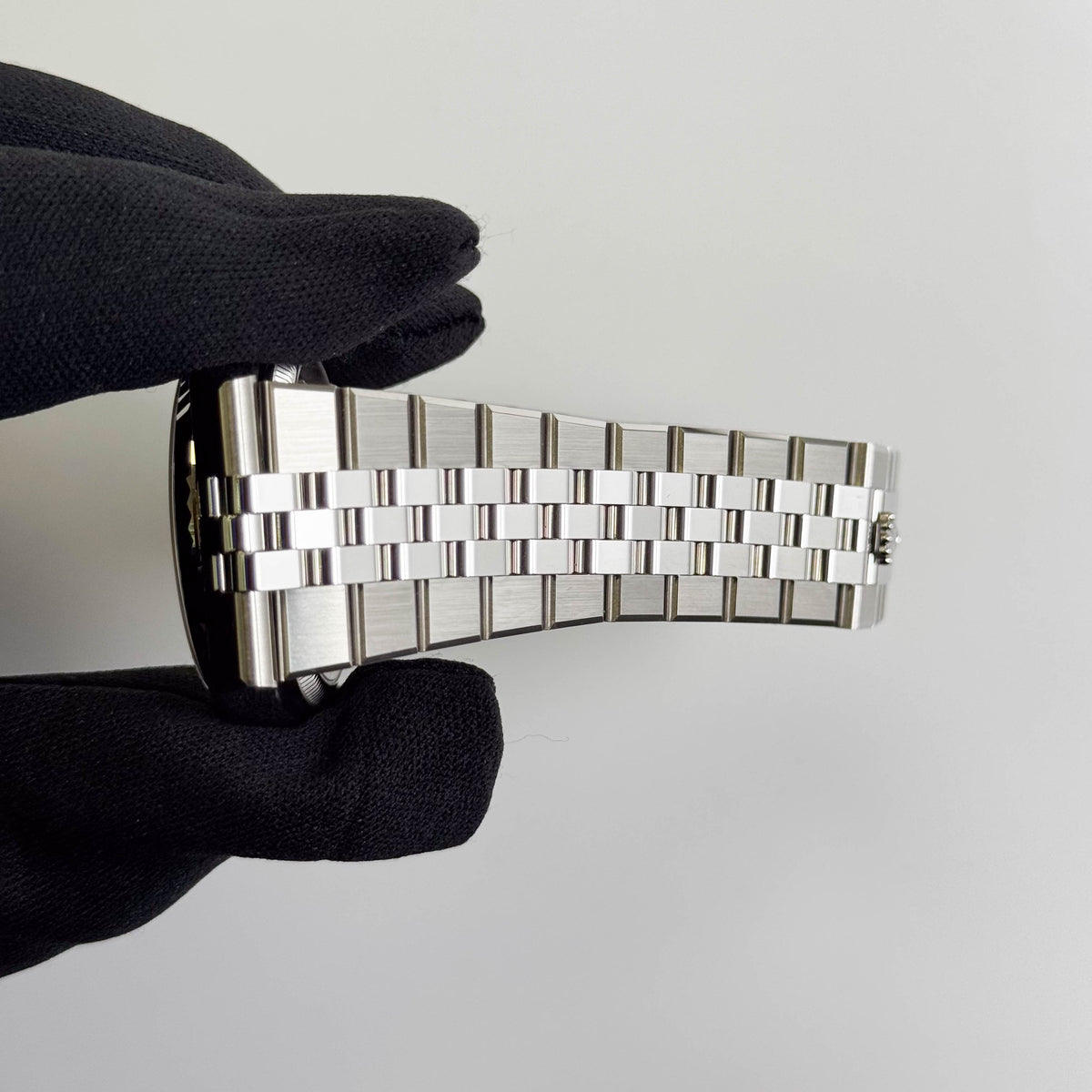Rolex Land-Dweller 36mm White Honeycomb Dial Watch Ref# 127234