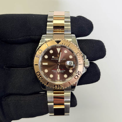 Rolex Yacht-Master 40mm Chocolate Dial Watch Ref# 126621 - Happy Jewelers Fine Jewelry Lifetime Warranty