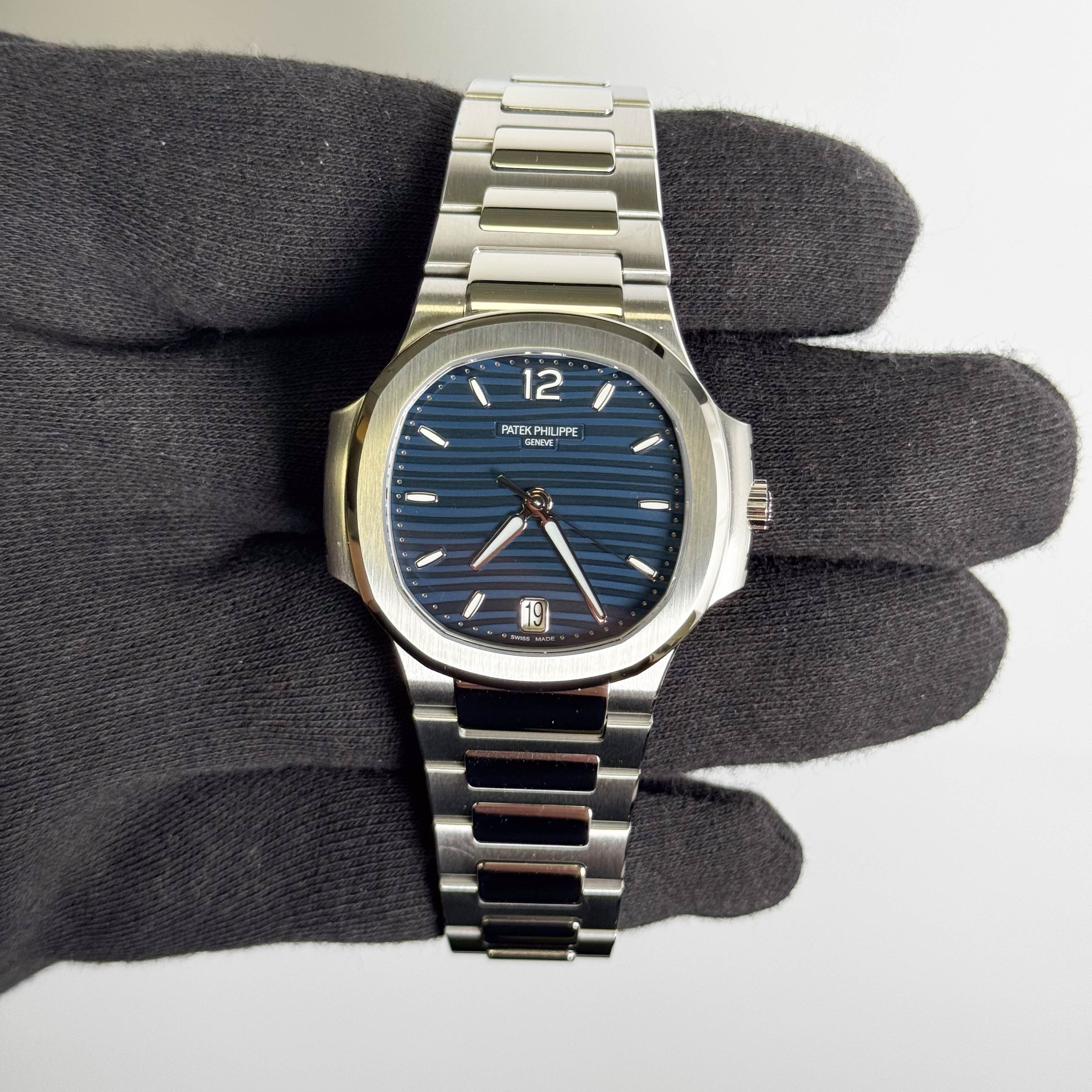 Patek Philippe Nautilus 35mm Blue Dial Watch Ref# 7118/1A-001