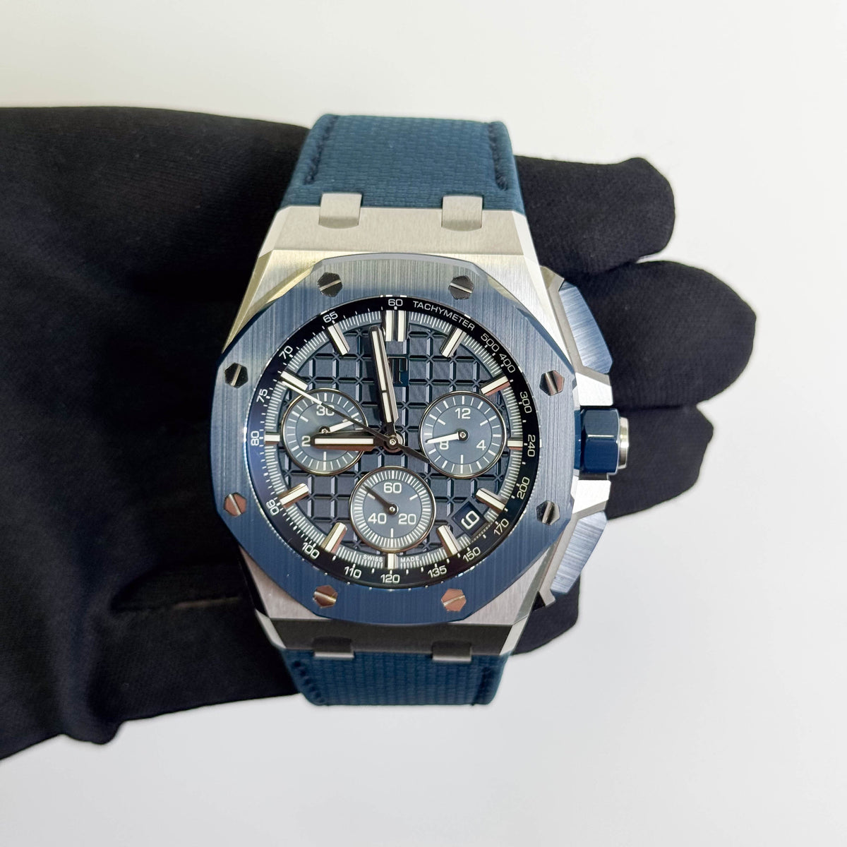 Audemars Piguet Royal Oak 44mm Blue Dial Watch Ref# 26420SO.OO.A029VE.01