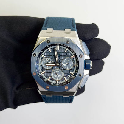 Audemars Piguet Royal Oak 44mm Blue Dial Watch Ref# 26420SO.OO.A029VE.01
