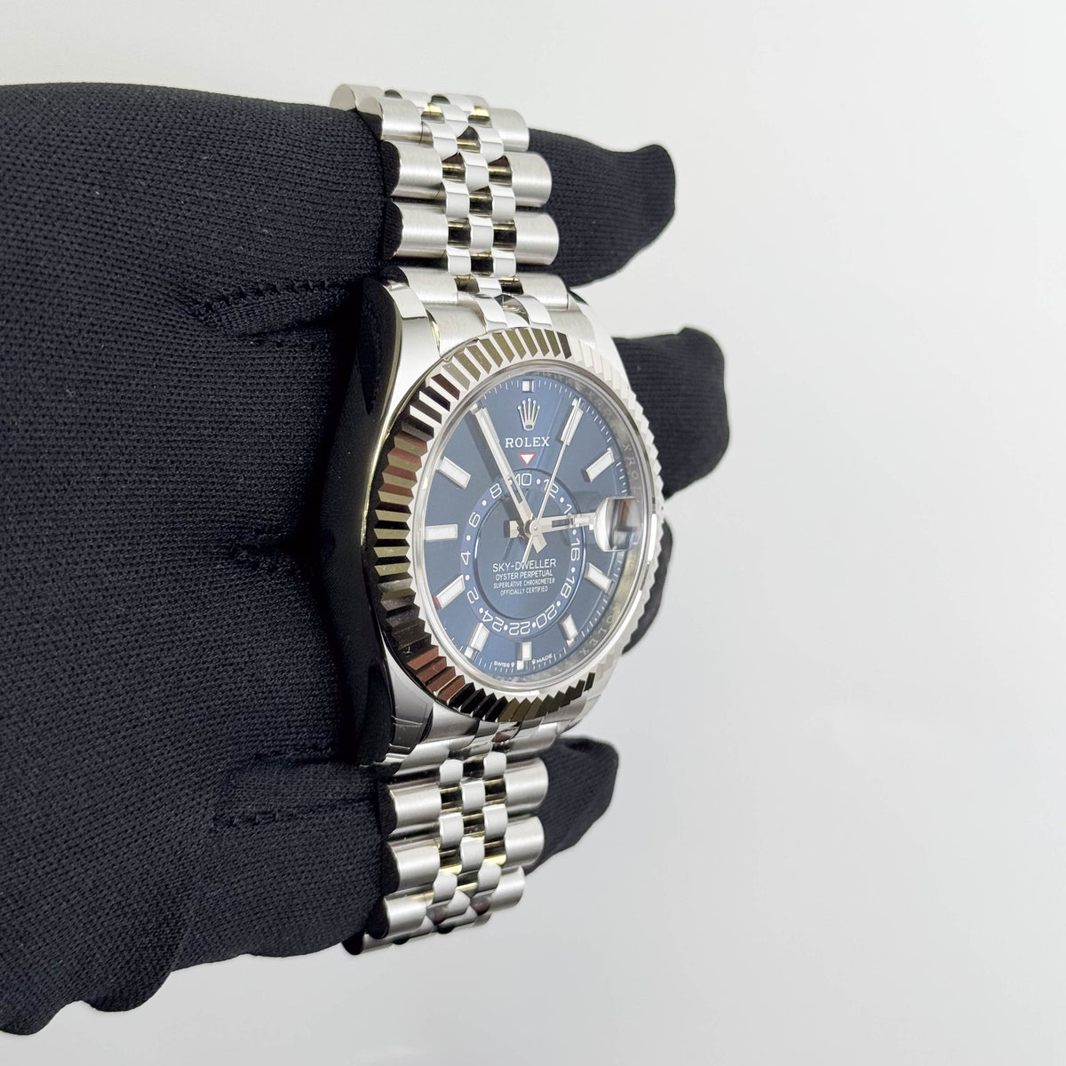 Rolex Sky-Dweller 42mm Blue Dial Watch Ref# 336934