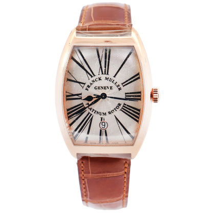 Franck Muller Curvex 34mm White Dial Ref# 6850 B SC DT RA - Happy Jewelers Fine Jewelry Lifetime Warranty