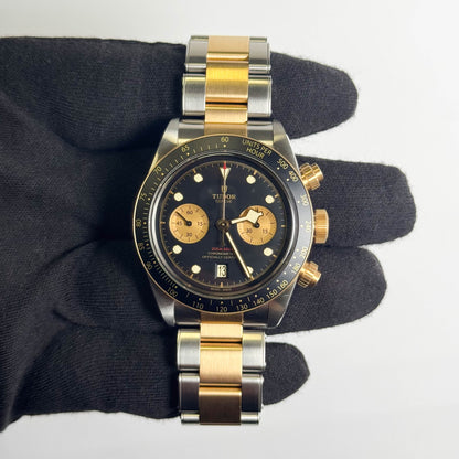 Tudor Black Bay Chronograph 41mm Black Dial Watch Ref# 79363N