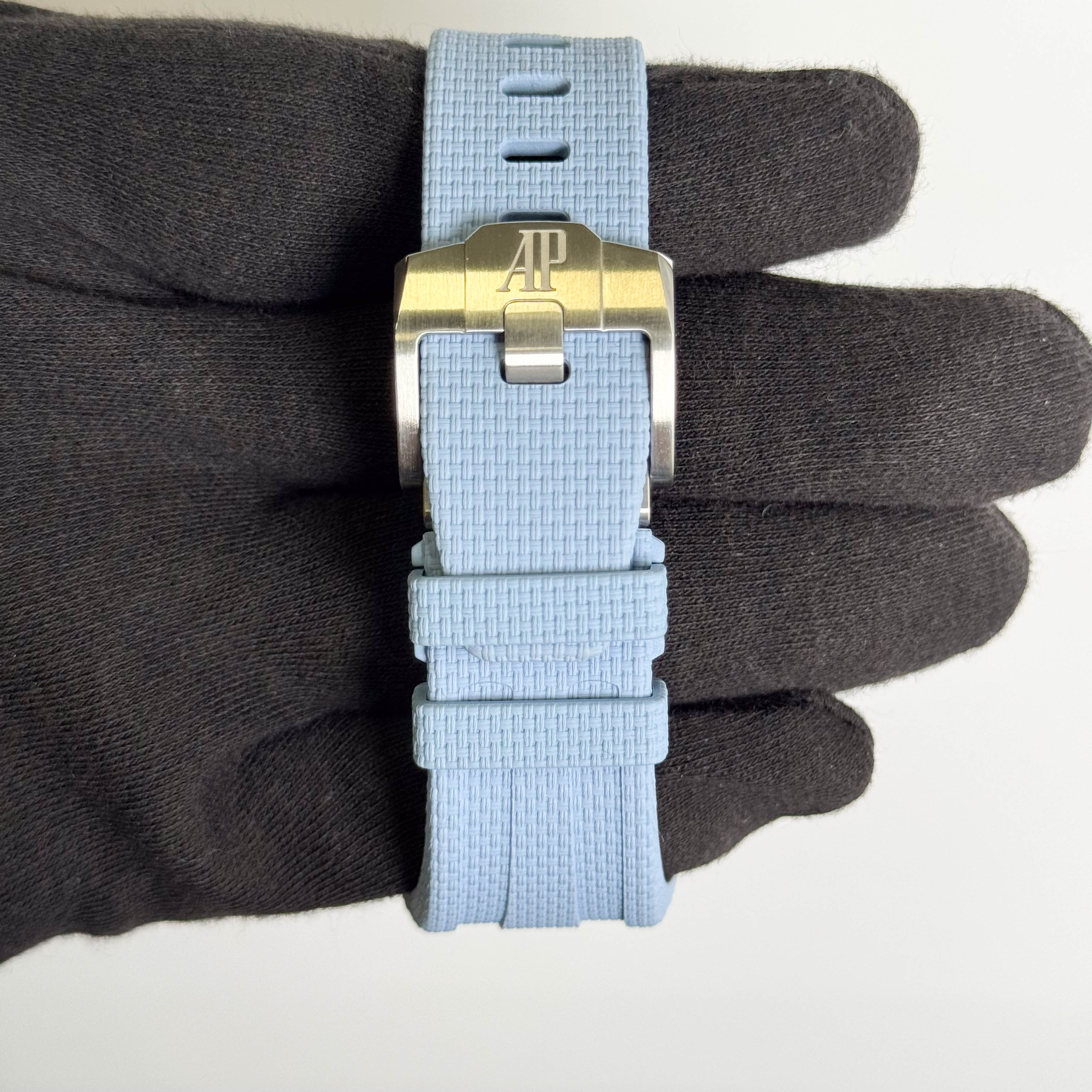 Audemars Piguet Royal Oak Offshore 42mm Blue Dial Watch Ref# 26238ST.OO.A340CA.01 - Happy Jewelers Fine Jewelry Lifetime Warranty