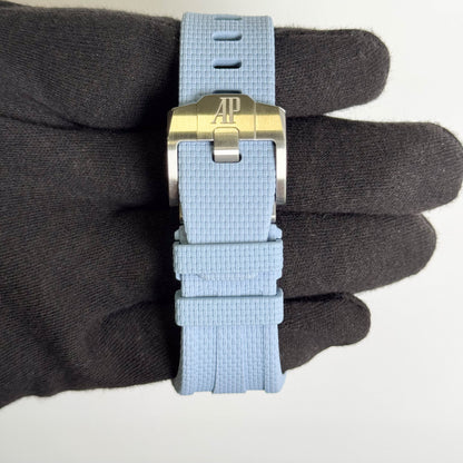 Audemars Piguet Royal Oak Offshore 42mm Blue Dial Watch Ref# 26238ST.OO.A340CA.01 - Happy Jewelers Fine Jewelry Lifetime Warranty