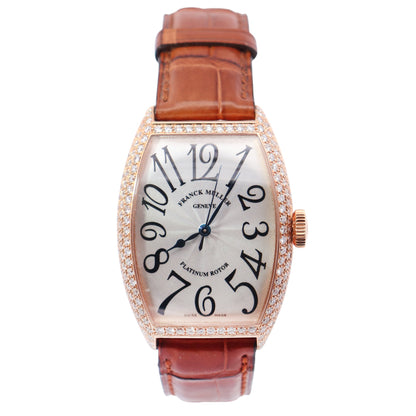 Franck Muller Cintree Curvex 32mm White Dial Watch Ref# 5850 SC D - Happy Jewelers Fine Jewelry Lifetime Warranty