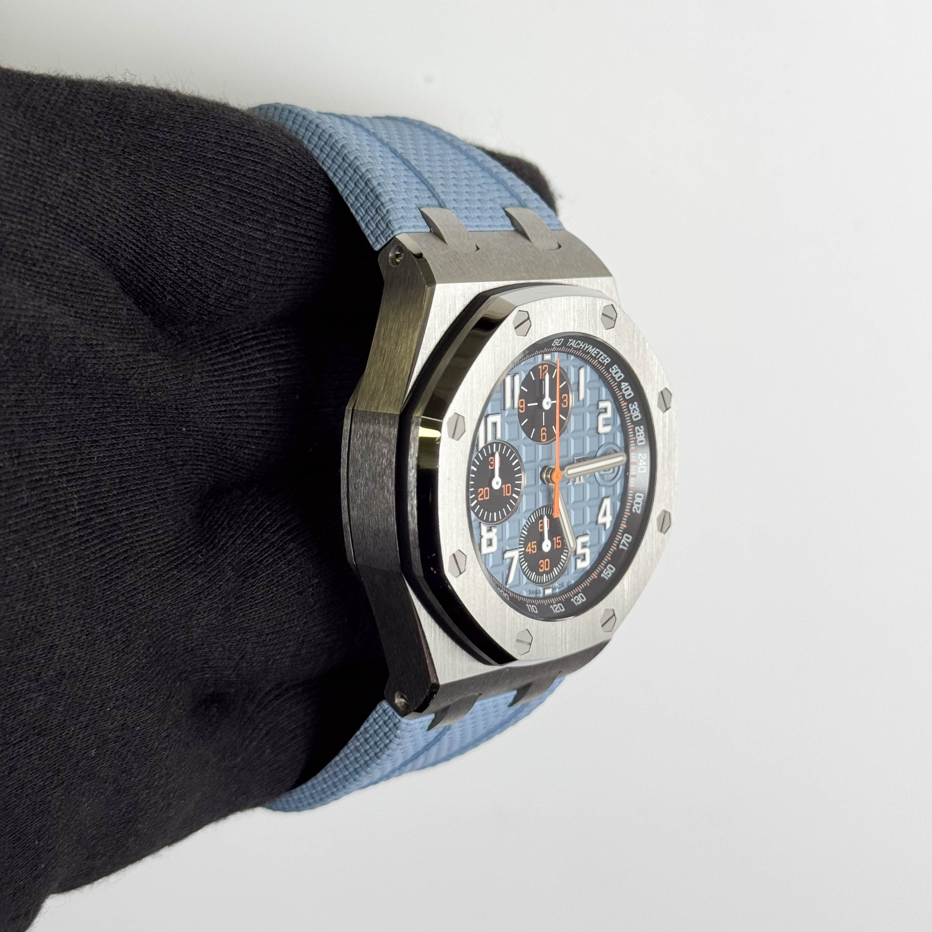 Audemars Piguet Royal Oak Offshore 42mm Blue Dial Watch Ref# 26238ST.OO.A340CA.01