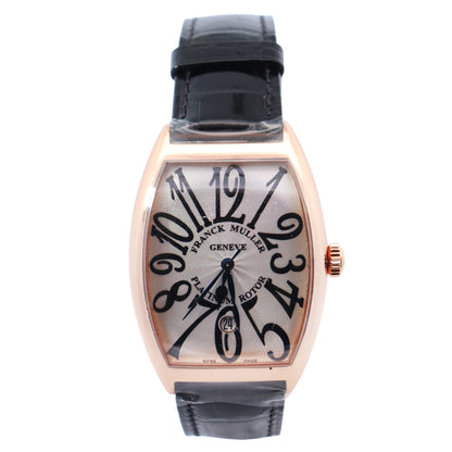 Franck Muller Cintree Curvex 34mm Silver Dial Watch Ref# 6850 B SC DT VA - Happy Jewelers Fine Jewelry Lifetime Warranty