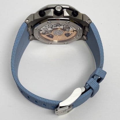 Audemars Piguet Royal Oak Offshore 42mm Blue Dial Watch Ref# 26238ST.OO.A340CA.01 - Happy Jewelers Fine Jewelry Lifetime Warranty