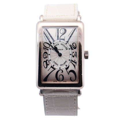 Franck Muller Long Island 31mm White Dial Watch Ref# 1000 SC - Happy Jewelers Fine Jewelry Lifetime Warranty