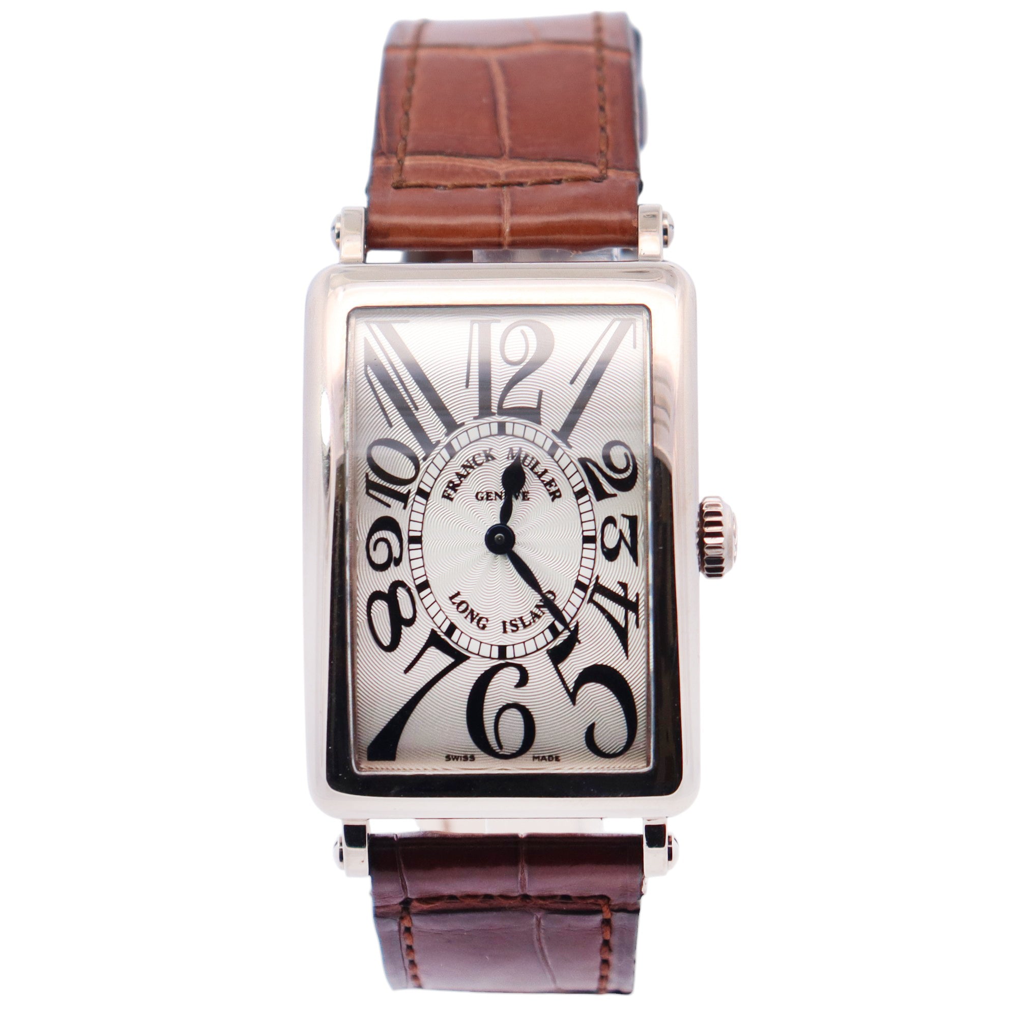 Franck Muller Long Island 31mm White Dial Watch Ref# 1000 SC - Happy Jewelers Fine Jewelry Lifetime Warranty