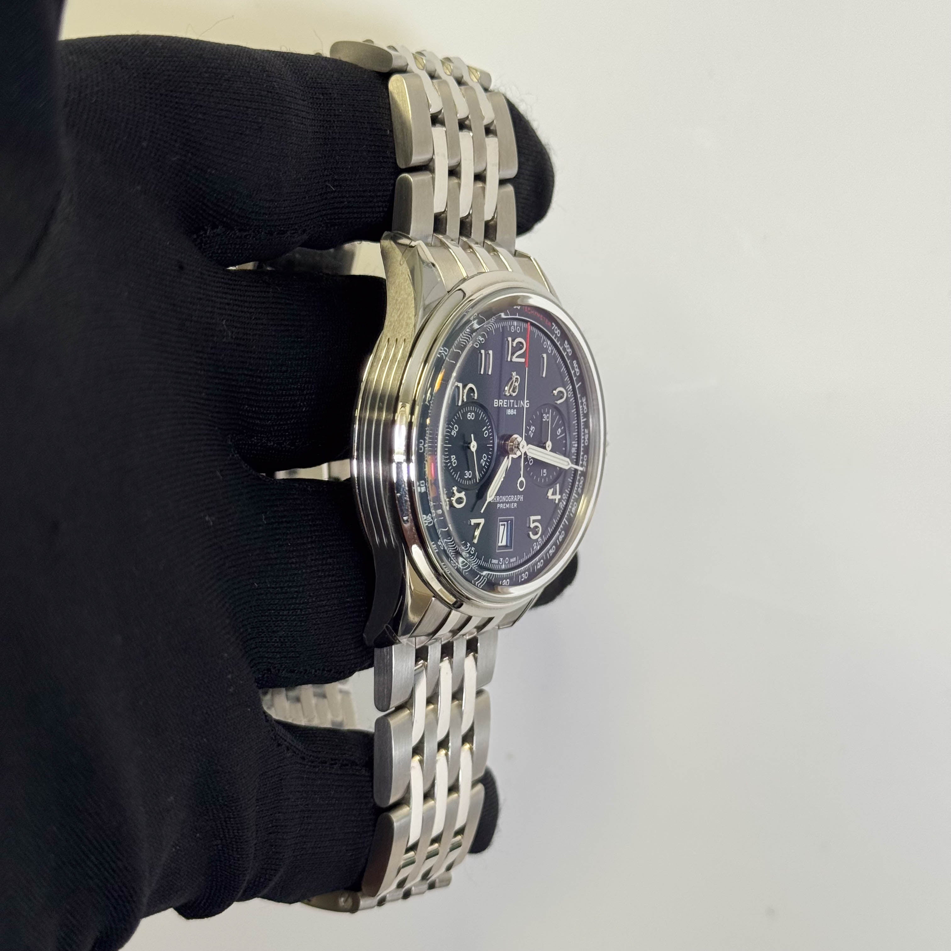 Breitling Premier 42mm Blue Dial Ref# AB0145171C1A1