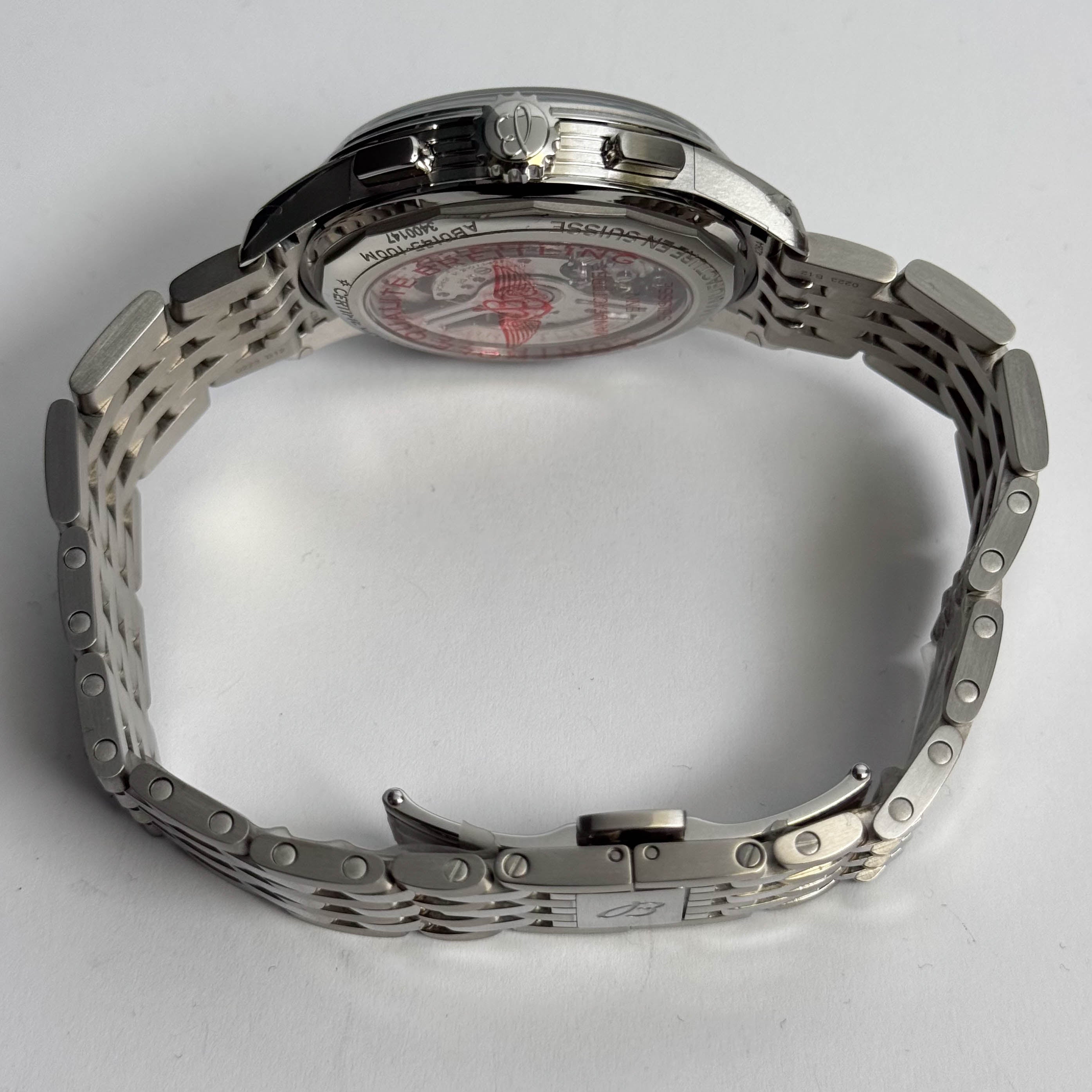 Breitling Premier 42mm Blue Dial Ref# AB0145171C1A1