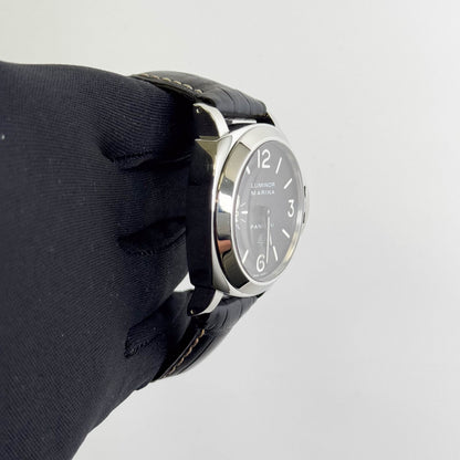 Panerai Luminor Marina 44mm Black Dial Watch Ref# PAM00005