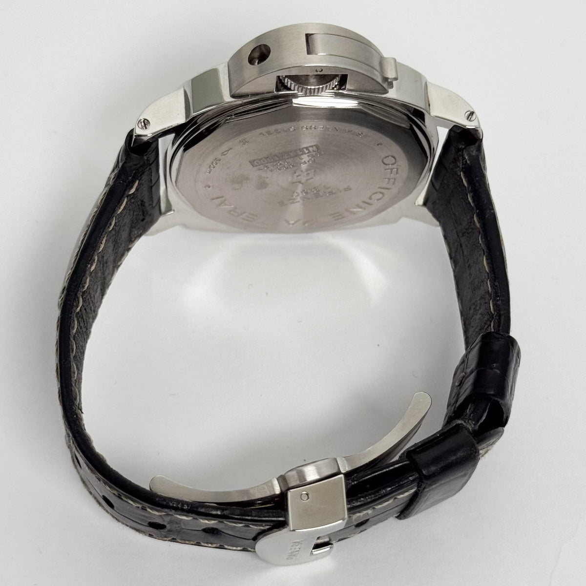 Panerai Luminor Marina 44mm Black Dial Watch Ref# PAM00005